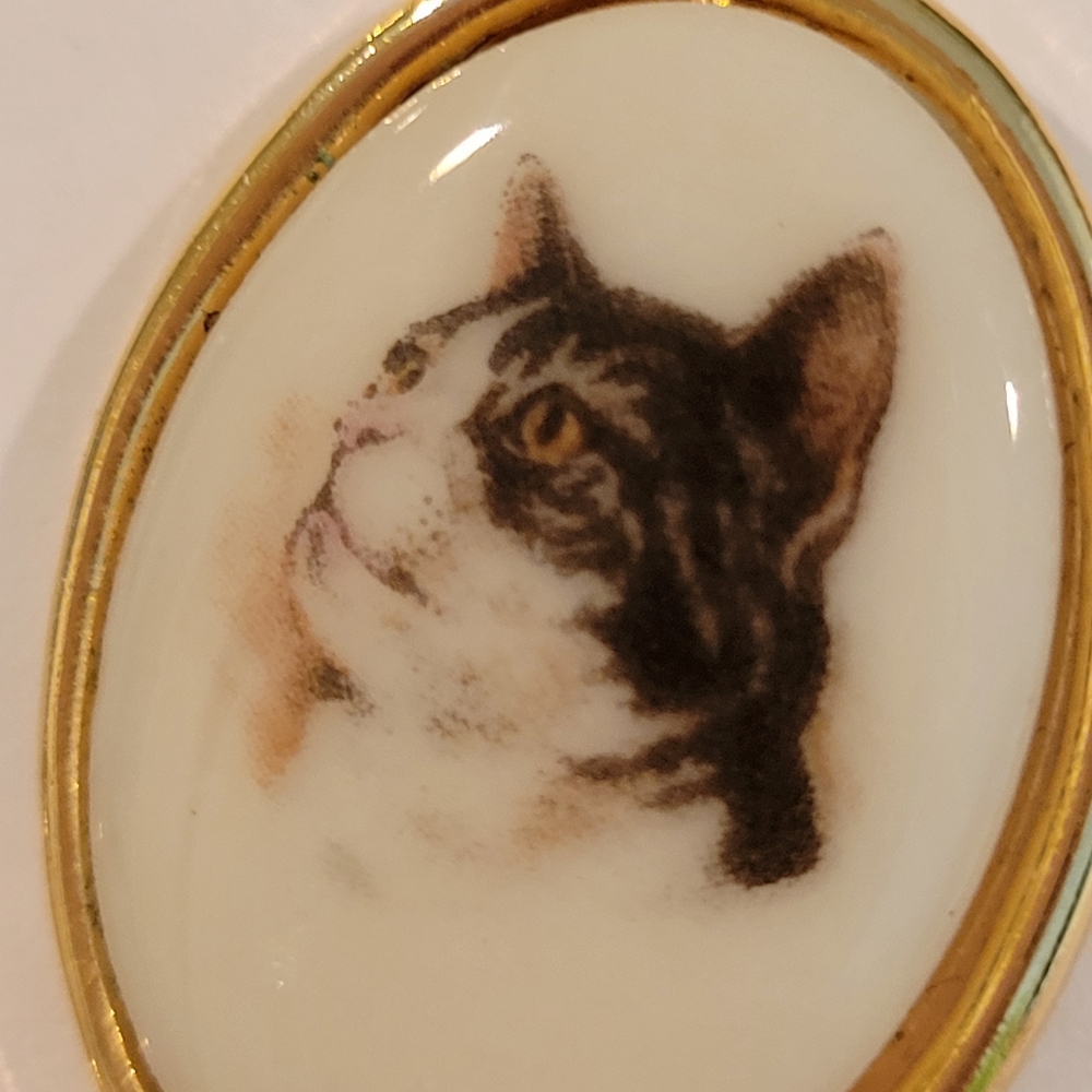 Cute Cat Earrings ~ Crafts ~ Assemblage ~ Repurpose ~ Pierced - No Backs - Picture 8 of 16
